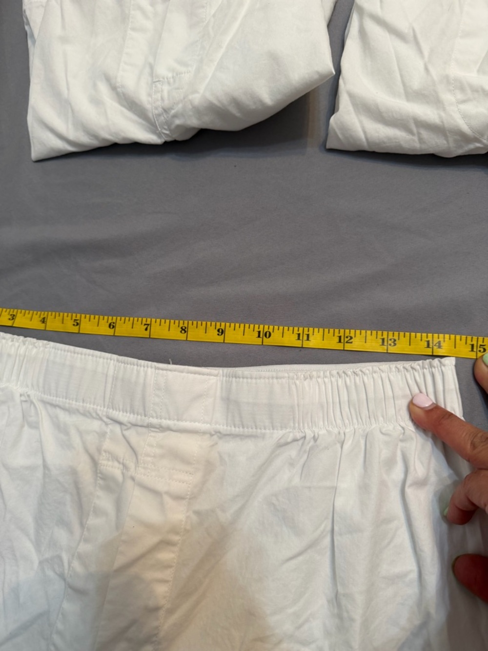 Ralph Lauren Size M White Cotton Boxer Shorts with Black Polo Logo - Picture 8 of 9